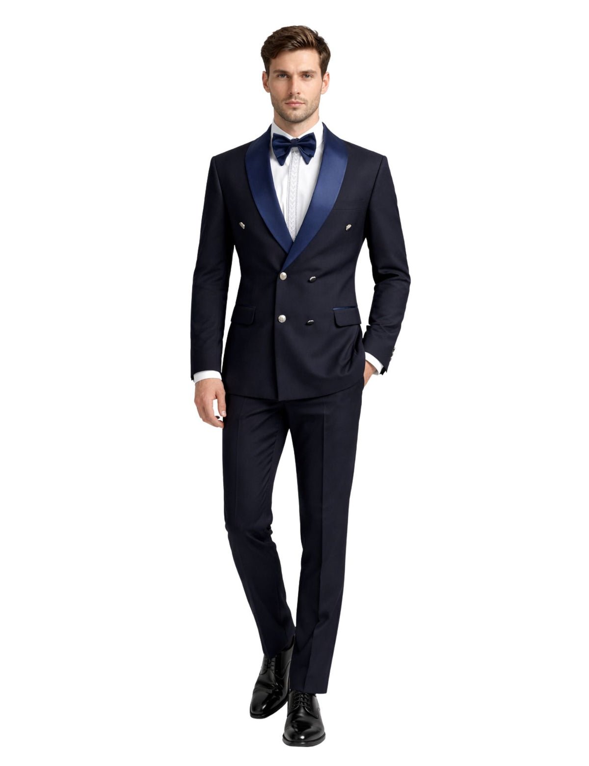 Edgers Men’s Two-Piece Suit + Bow tie.(FFF)