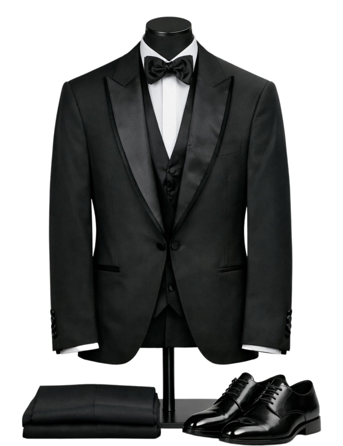 Edgers Men’s Two-Piece Suit + Bow tie.(FFF)