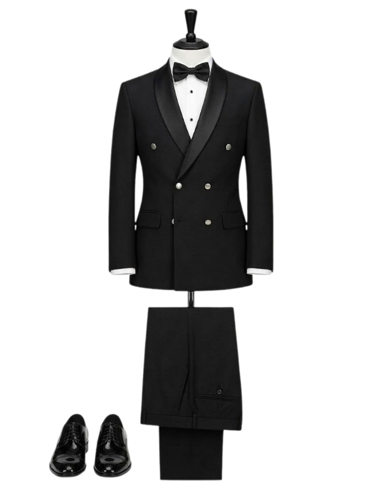 Edgers Men’s Two-Piece Suit + Bow tie.(FFF)