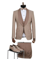 Edgers Men’s Three-Piece Suit + Bow tie.(FFF)