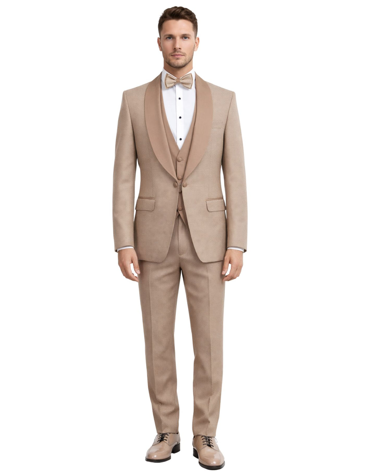 Edgers Men’s Three-Piece Suit + Bow tie.(FFF)