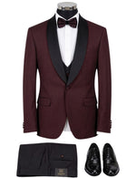 Edgers Men’s Three-Piece Suit + Bow tie.(FFF)