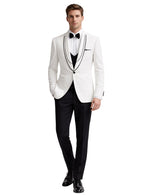Edgers men’s Three-Piece Suit + Bow tie