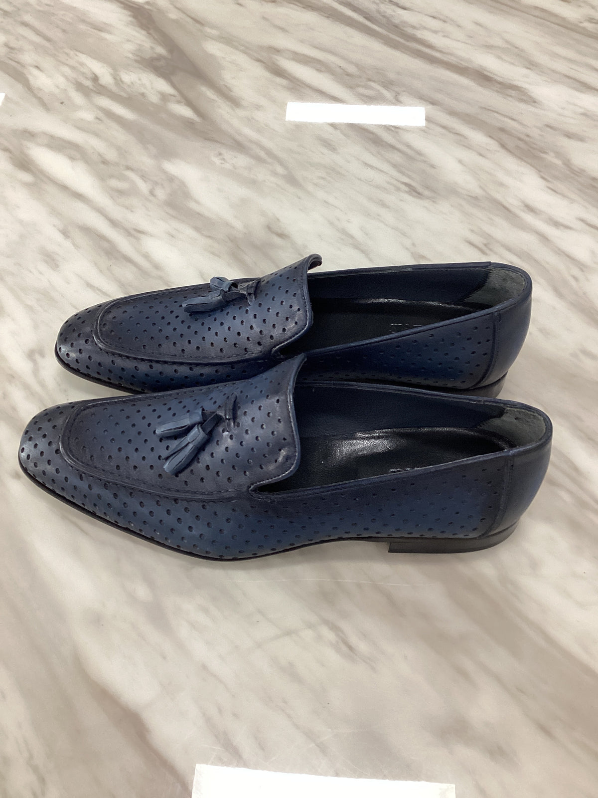 Men’s Perforated Tassel Loafers