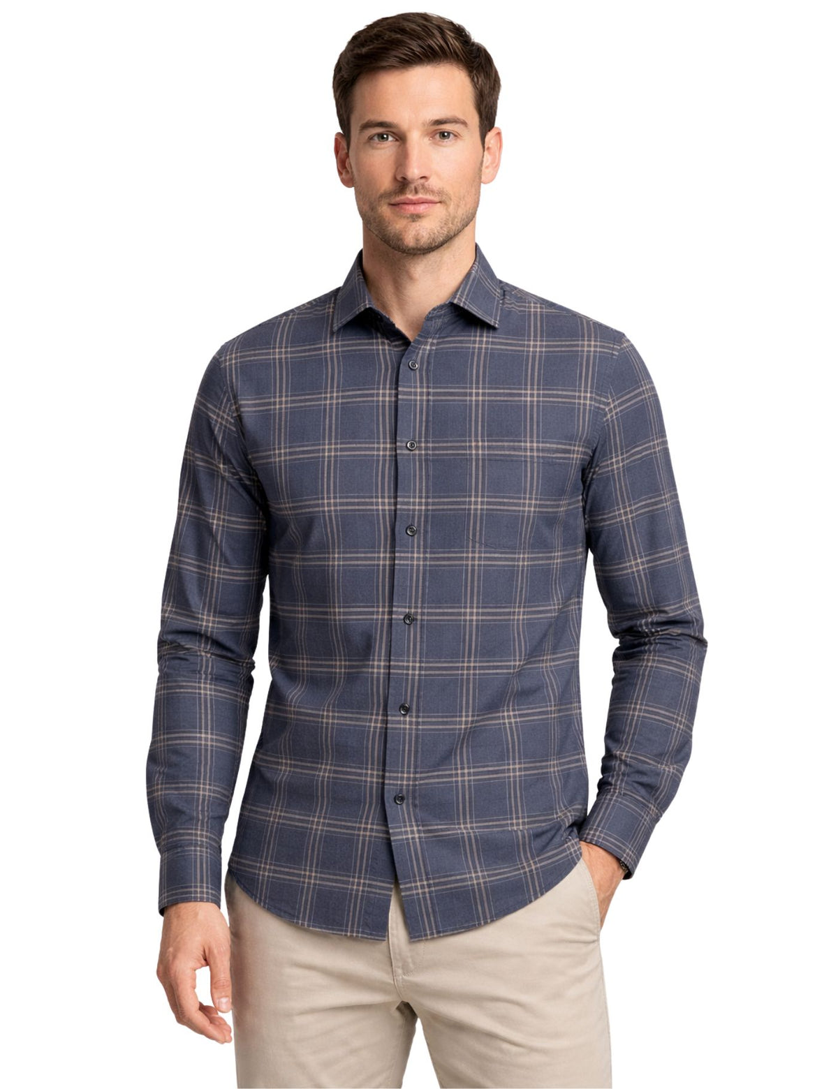 Fatih Men's Patterned Shirt.(FFF)