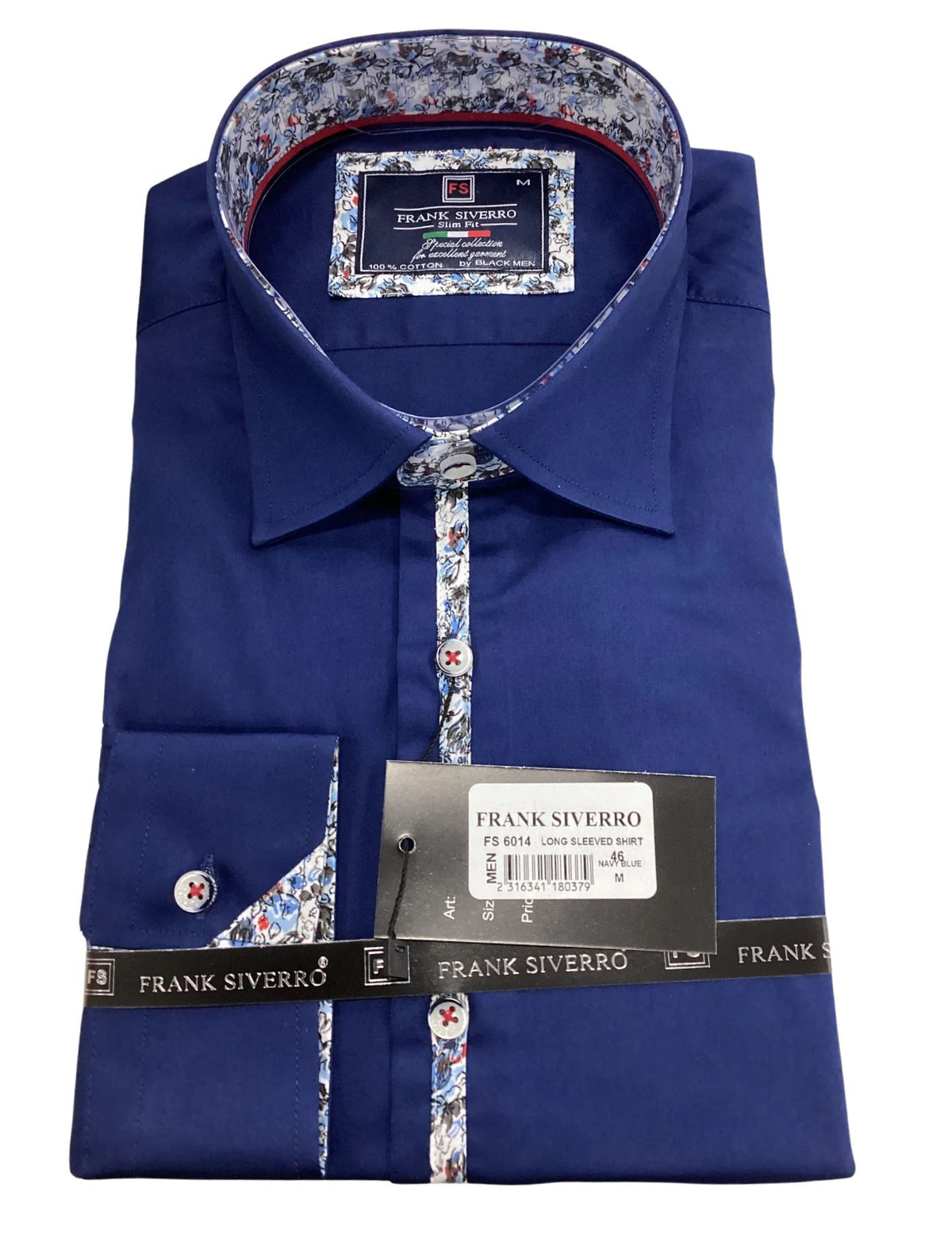 Frank Siverro Men’s Dress Shirt.(FFF)