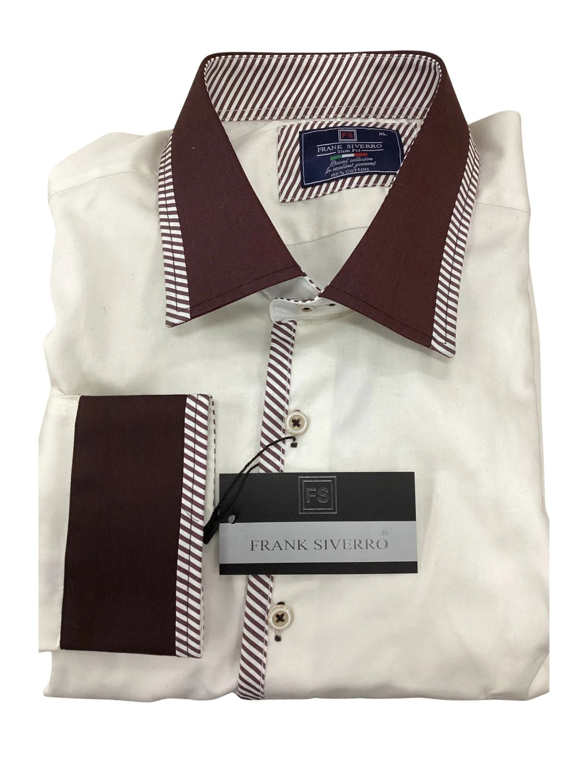 Frank Siverro Men’s Dress Shirt.(FFF)
