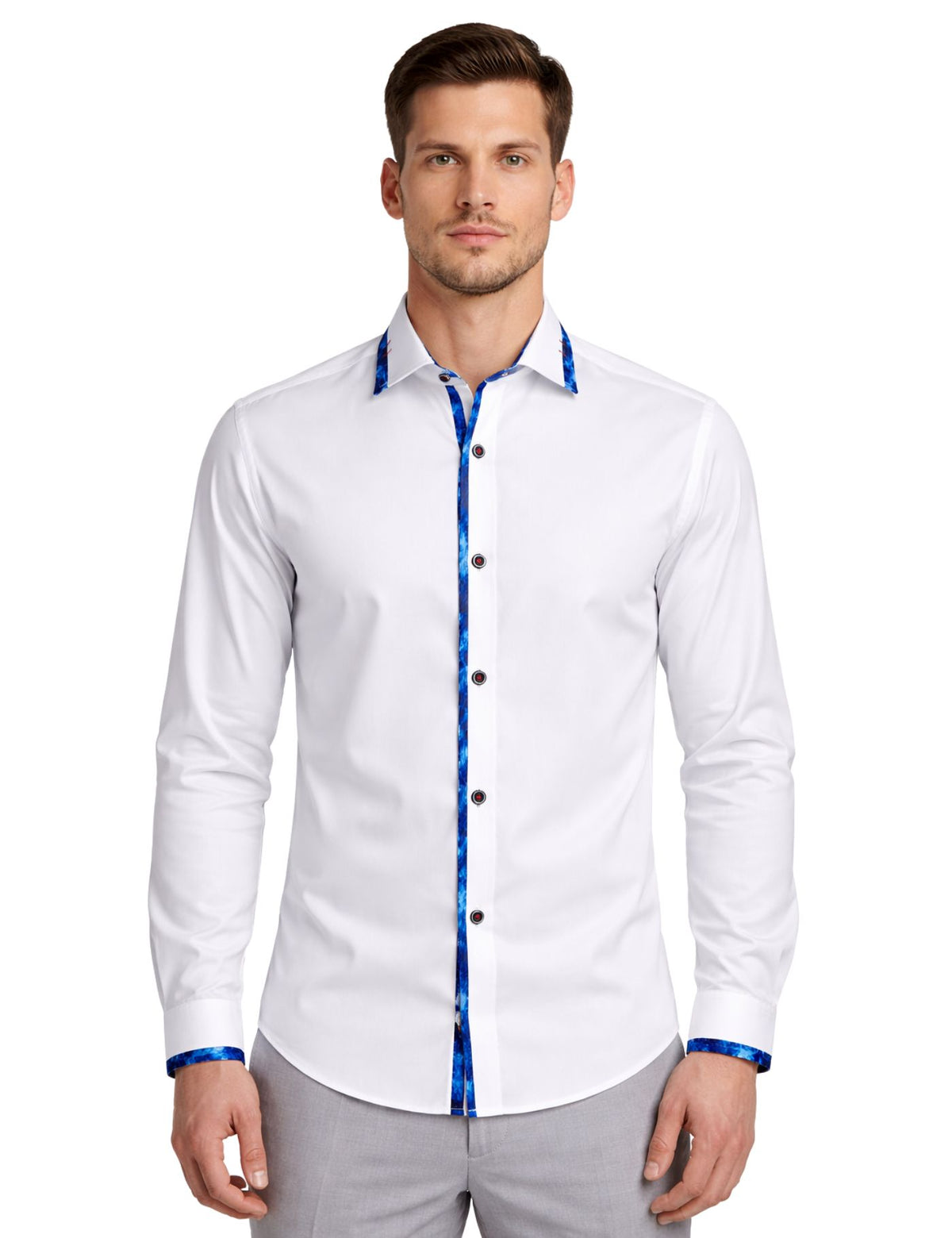 Frank Siverro Patterned Shirt.(FFF)