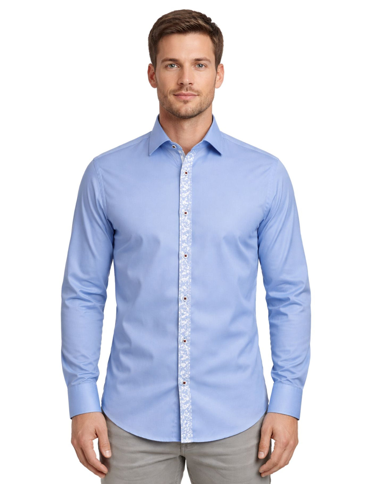 Frank Siverro Men’s Dress Shirt.(FFF)