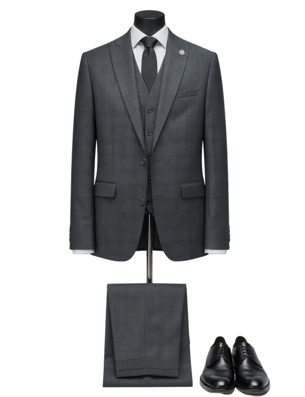 Hermose Men’s Three-Piece Suit + Bow tie.(FFF)