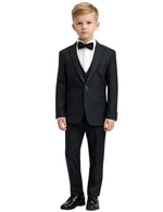 Kids Formal Suit Set – Jacket, Pants, Vest and Bow tie.