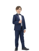 Kids Formal Suit Set – Jacket, Pants, Vest and Bow tie.