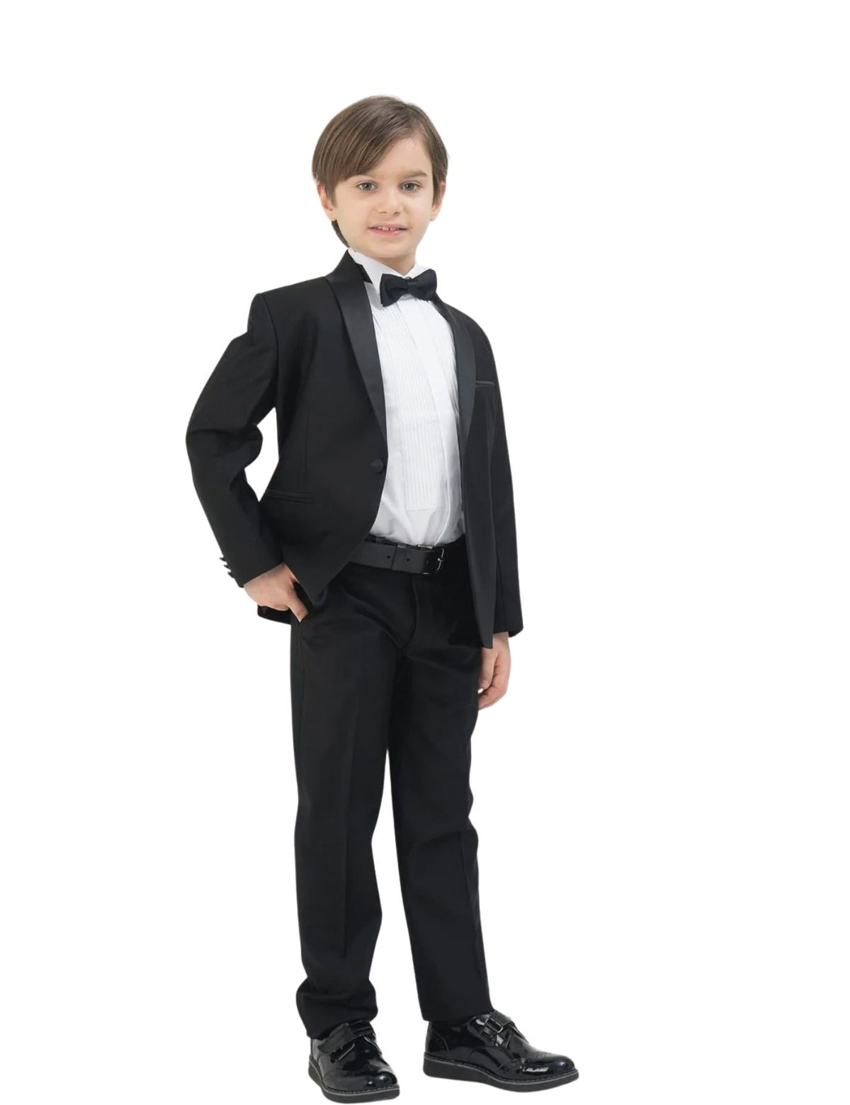 Kids Formal Suit Set – Jacket, Pants, Vest and Bow tie.