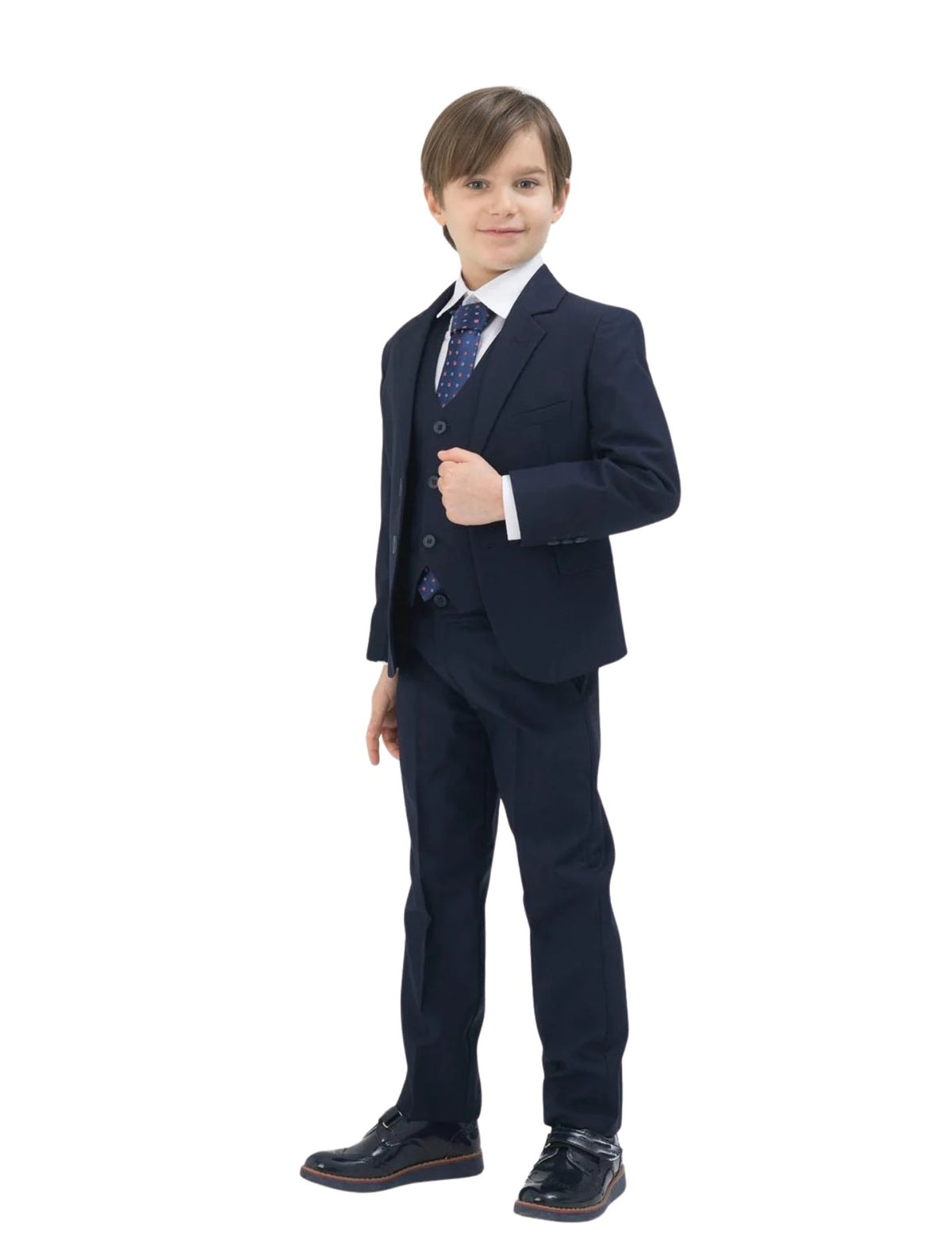 Kids Formal Suit Set – Jacket, Pants, Vest and Bow tie.