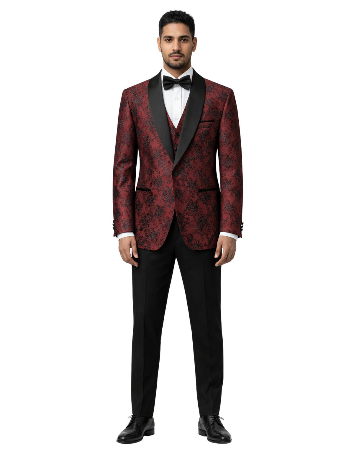 Marco Milano Men’s Three-Piece Suit + Bow tie.(FFF)