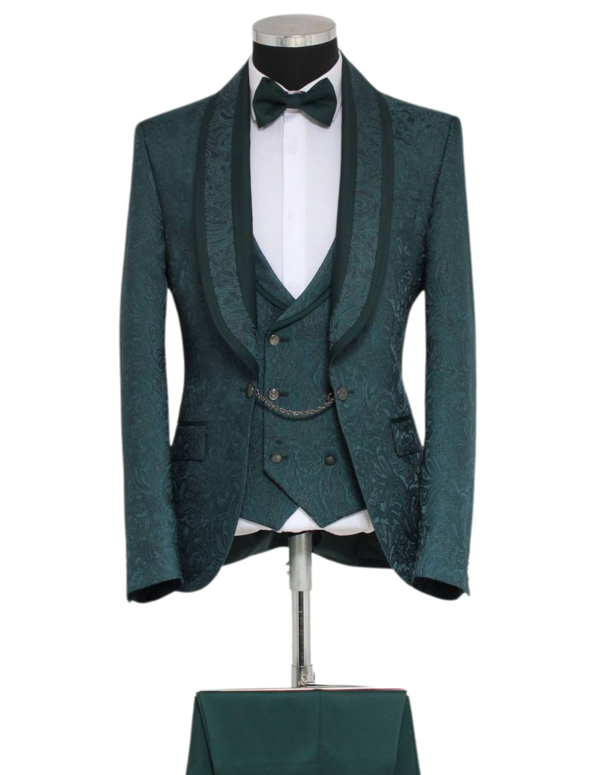 Masculini Men’s Three-Piece Suit + Bow tie.(FFF)