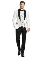 Masculini Men’s Three-Piece Suit + Bow tie.(FFF)