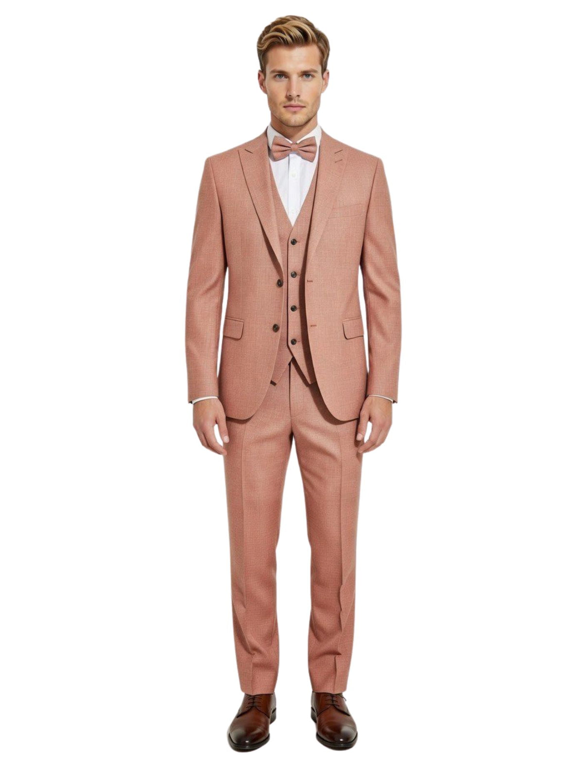 Masculini Men’s Three-Piece Suit + Bow tie