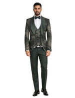 Masculini Men’s Three-Piece Suit + Bow tie