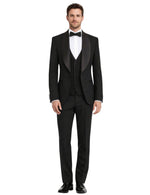 Masculini Men’s Three-Piece Suit + Bow tie.(FFF)