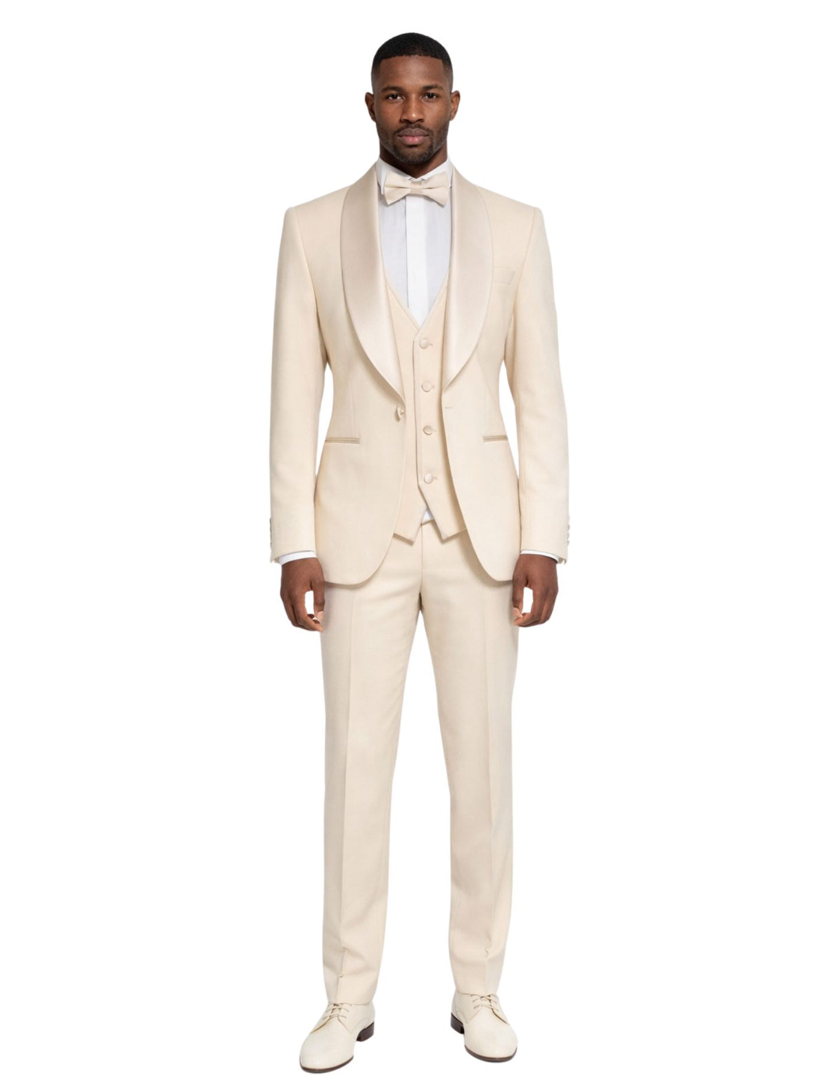 Masculini Men’s Three-Piece Suit + Bow tie.(FFF)