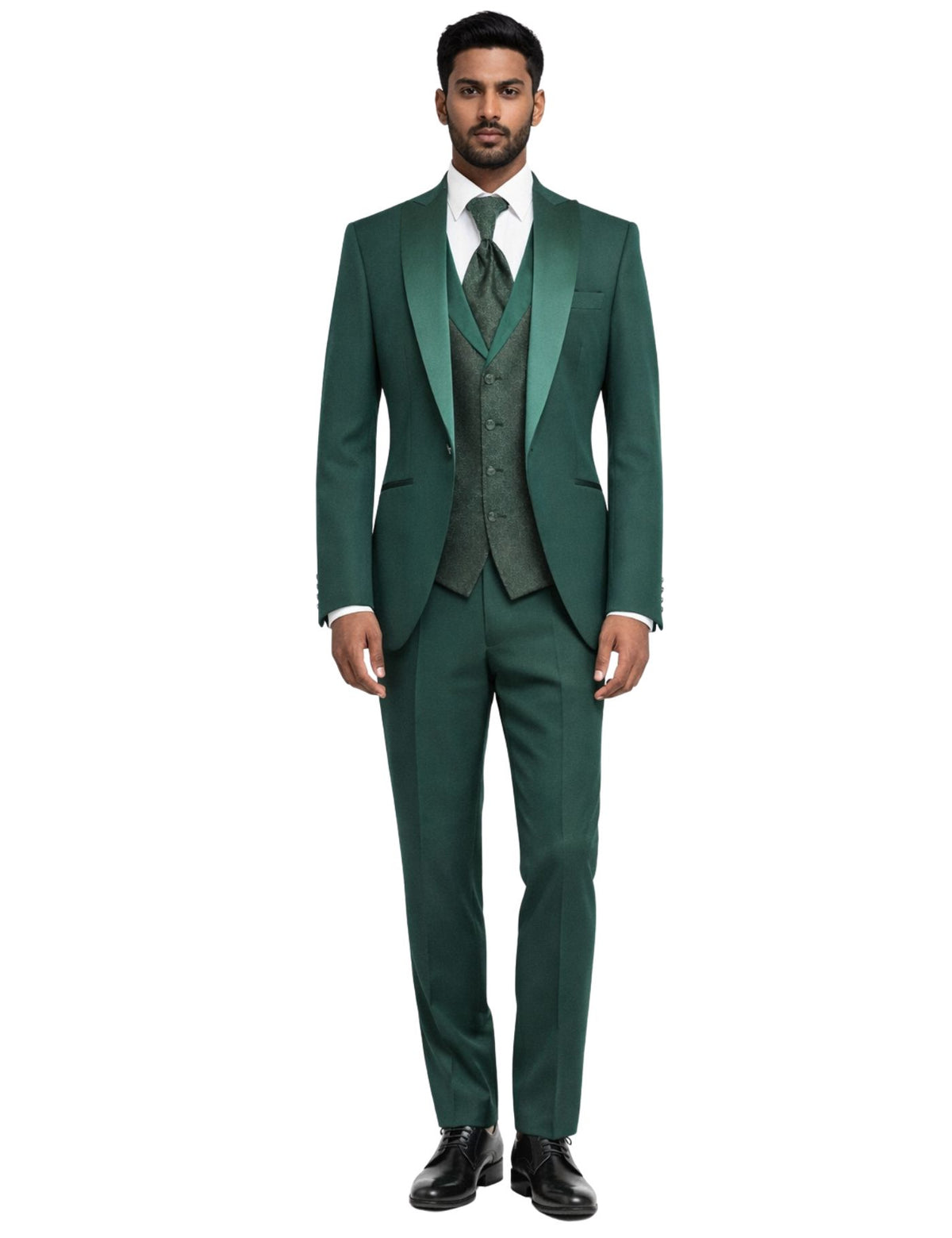 Masculini Men’s Three-Piece Suit + Tie.(FFF)