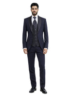 Masculini Men’s Three-Piece Suit + Tie.(FFF)