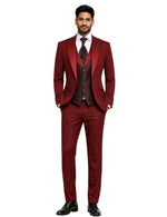 Masculini Men’s Three-Piece Suit + Tie.(FFF)