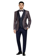Masculini Men’s Three-Piece Suit + Bow tie