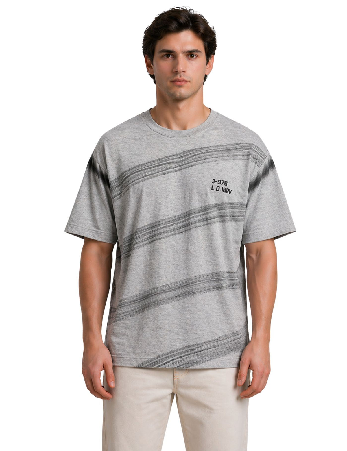 Men’s longline T-Shirt.(FFF)