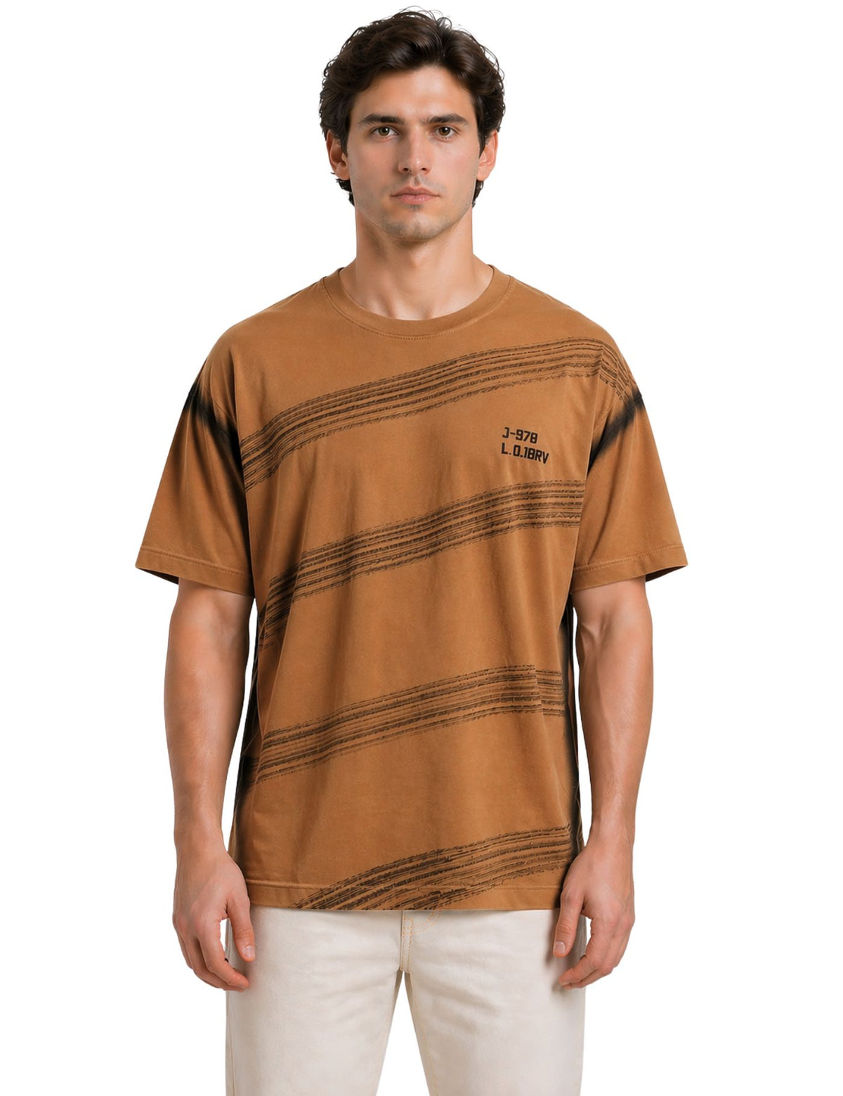 Men’s longline T-Shirt.(FFF)