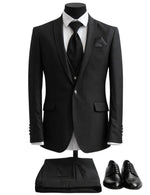 Musculin Men’s Three-Piece Suit + Tie.(FFF)