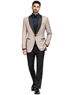 Musculini Men’s Three-Piece Suit + Bow tie