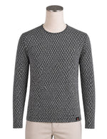 Original Men’s Textured Knit Long Sleeve Pollover.(FFF)