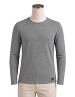 Original Men’s Textured Knit Long Sleeve Pollover.(FFF)