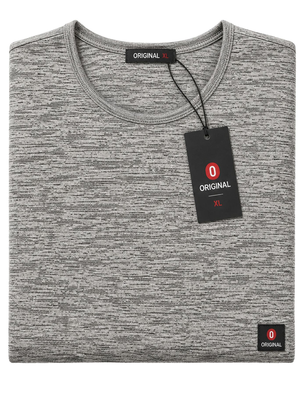 Original Textured Knit Long Sleeve Pollover.(FFF)