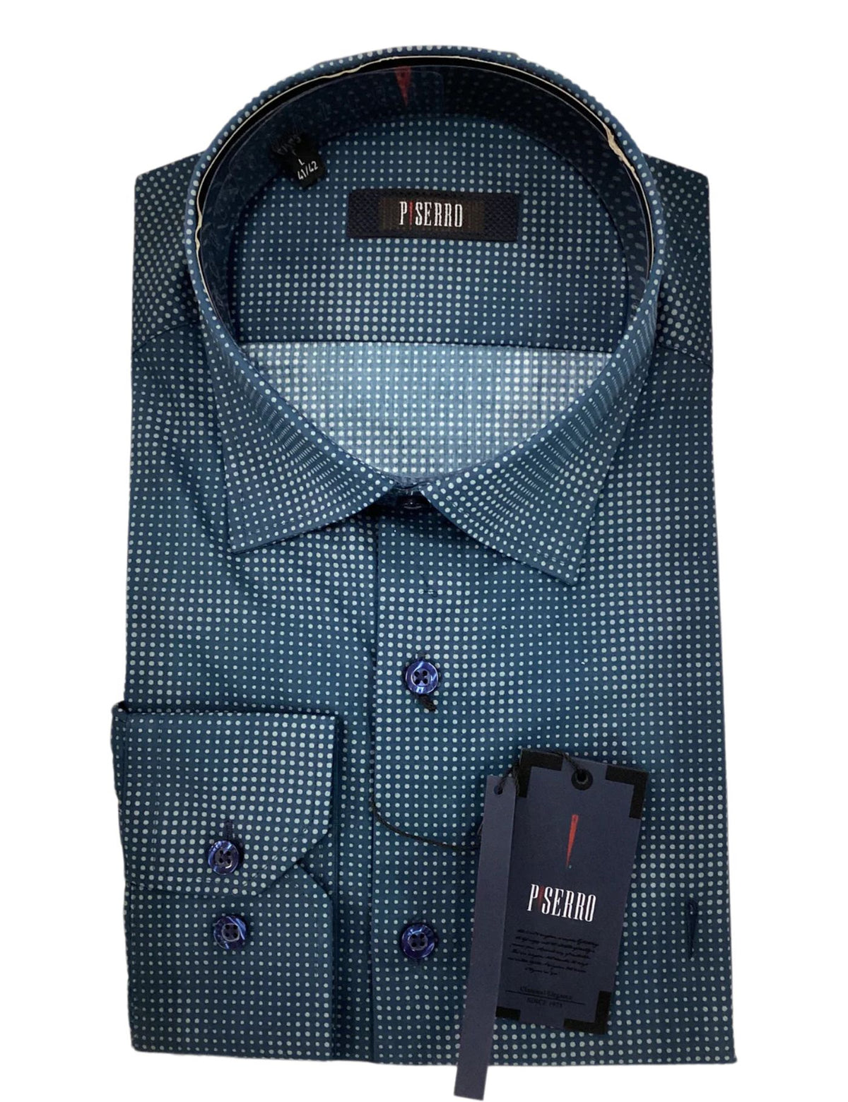 Piserro Men’s Dress Shirt.(FFF)