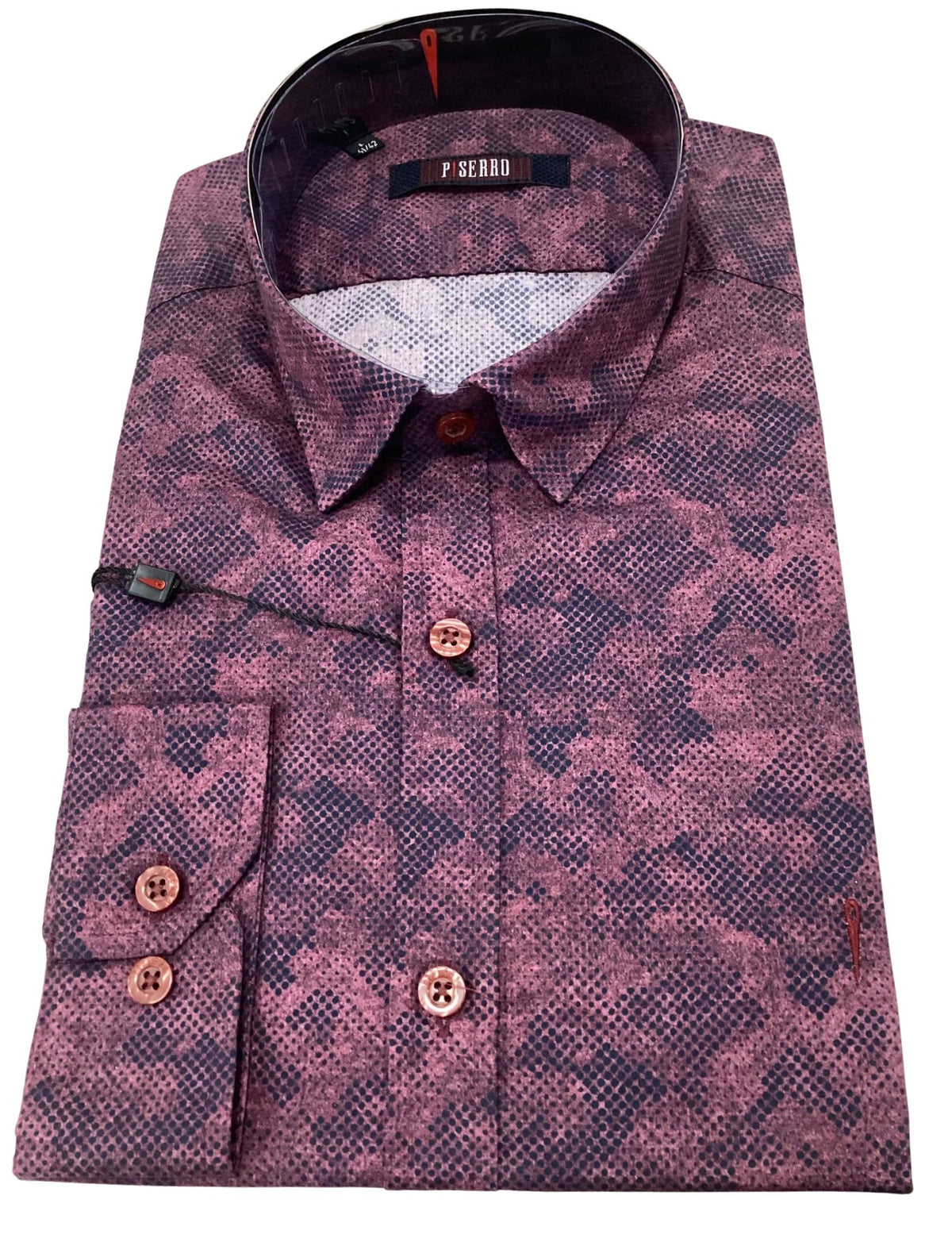 Piserro Men’s Dress Shirt.(FFF)
