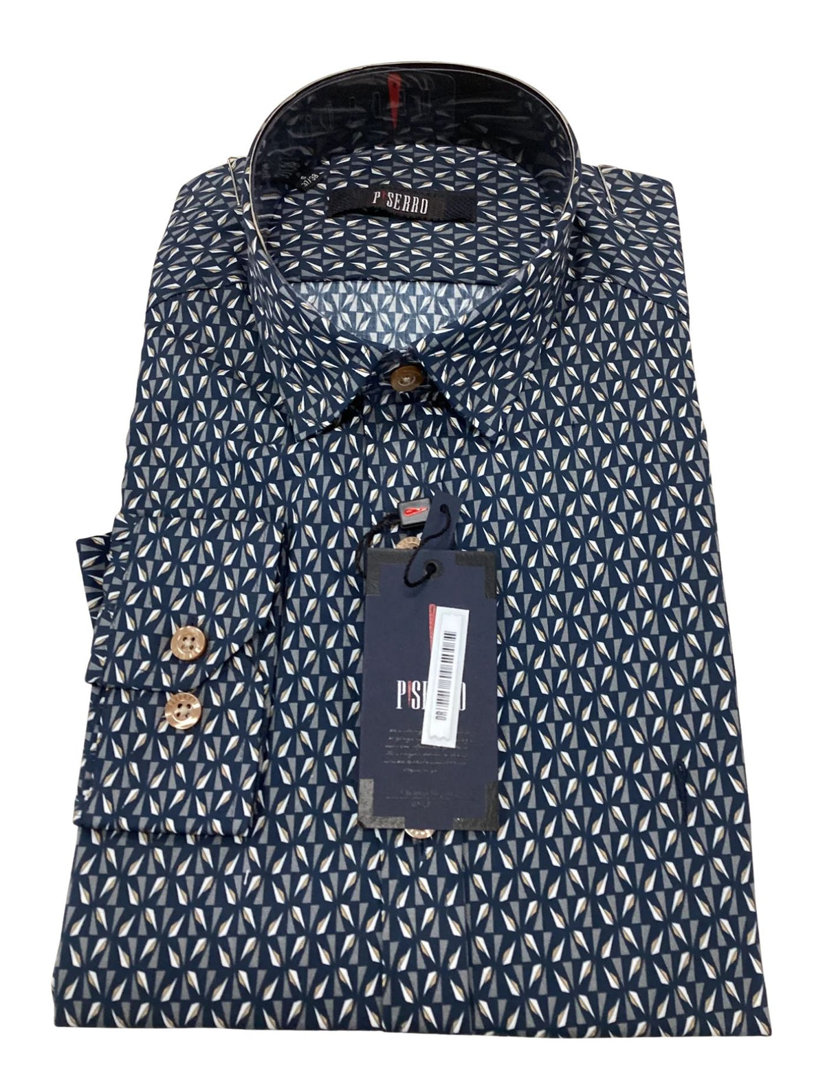 Piserro Men’s Dress Shirt.(FFF)