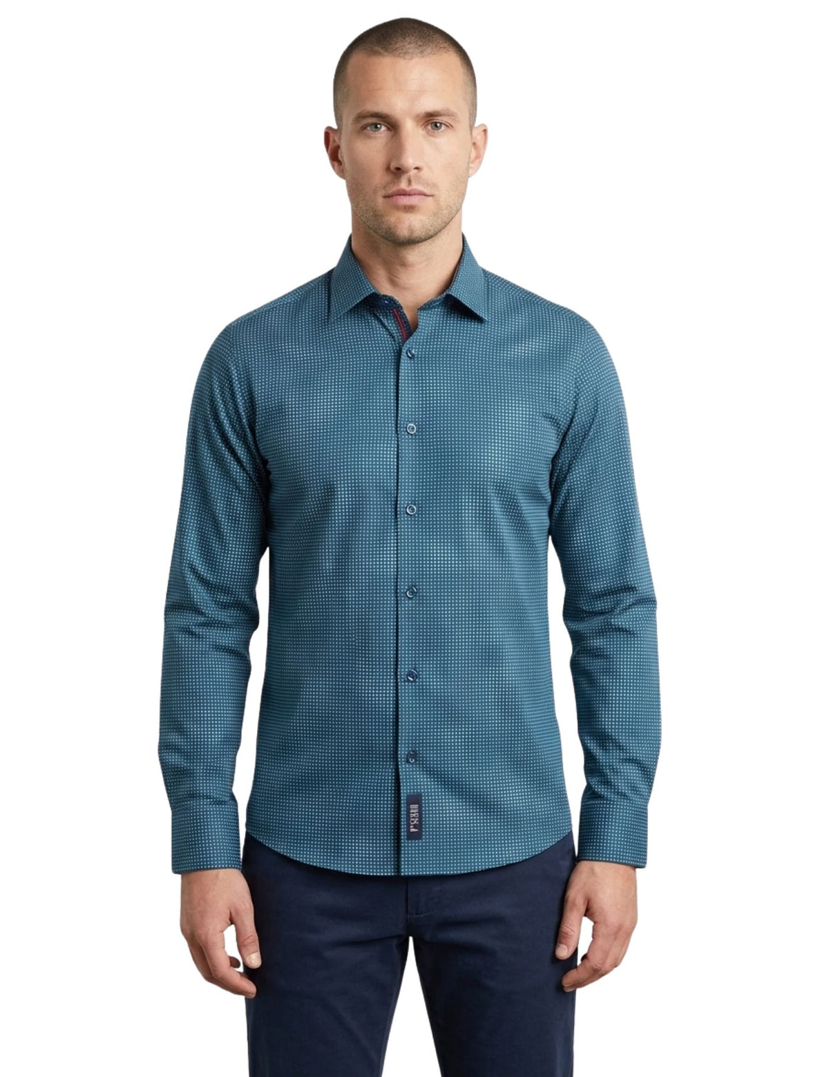 Piserro Men’s Dress Shirt.(FFF)
