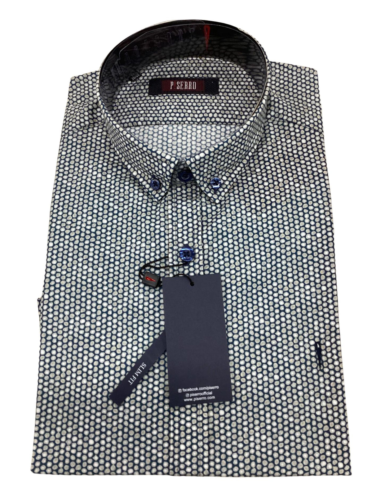Piserro Men’s Dress Shirt.(FFF)
