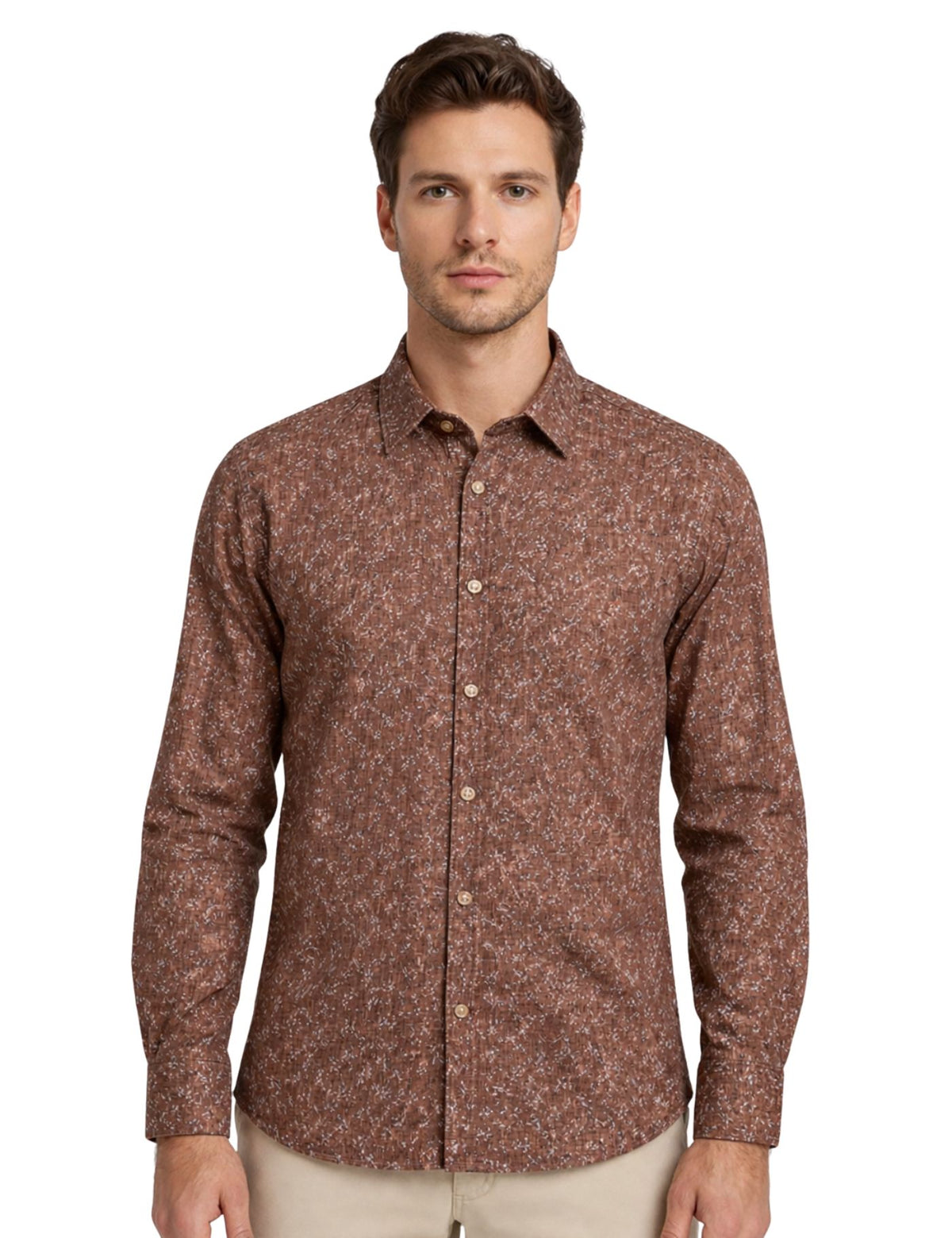 Piserro Men’s Dress Shirt.(FFF)