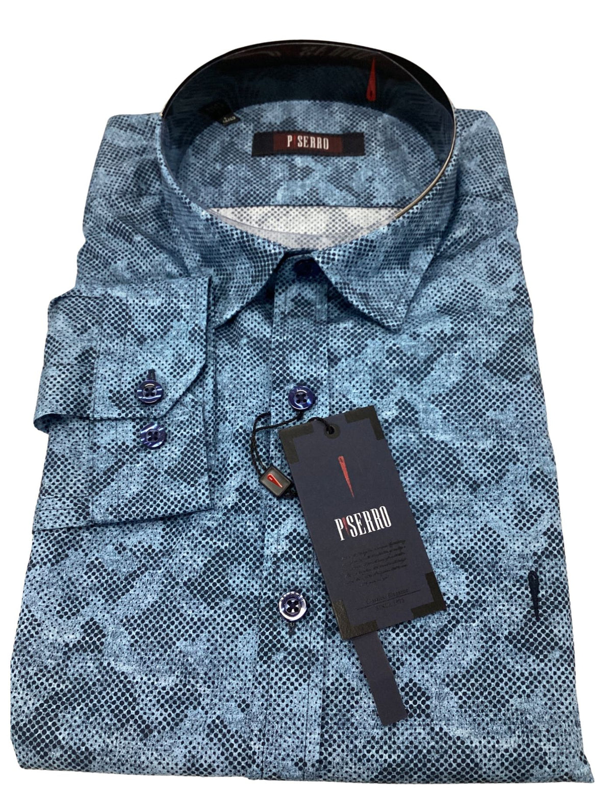 Piserro Men’s Dress Shirt.(FFF)