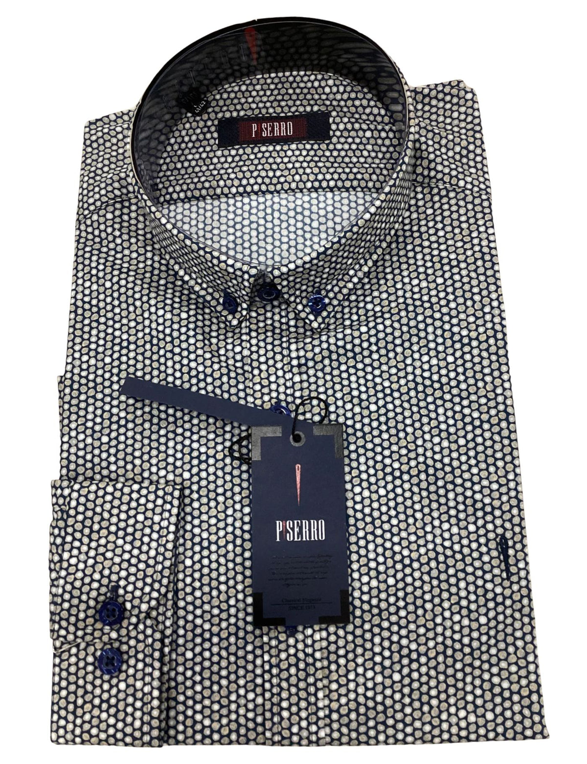 Piserro Men’s Dress Shirt.(FFF)