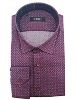 Piserro Men's Patterned Shirt.(FFF)