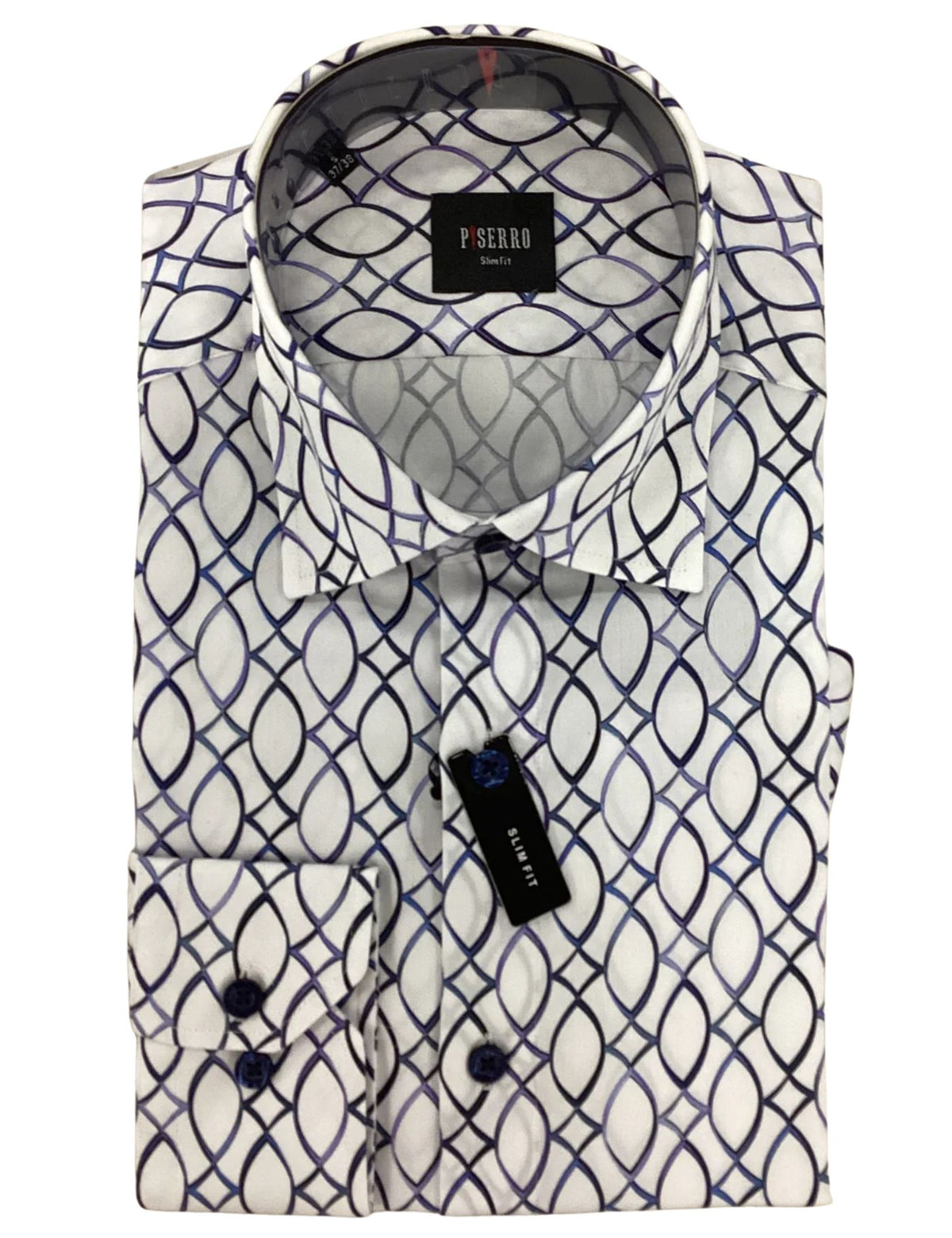 Piserro Men’s Patterned Shirt.(FFF)