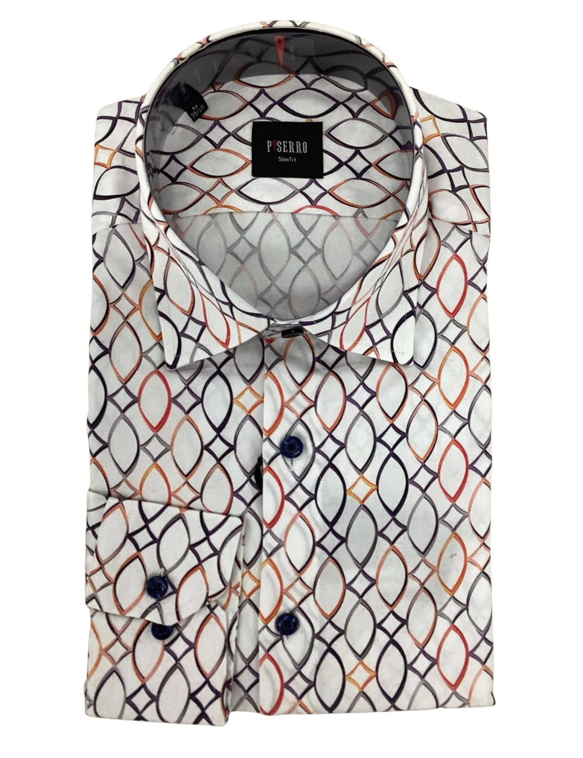 Piserro Men’s Patterned Shirt.(FFF)