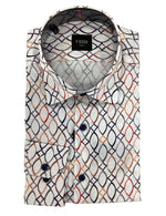 Piserro Men’s Patterned Shirt.(FFF)