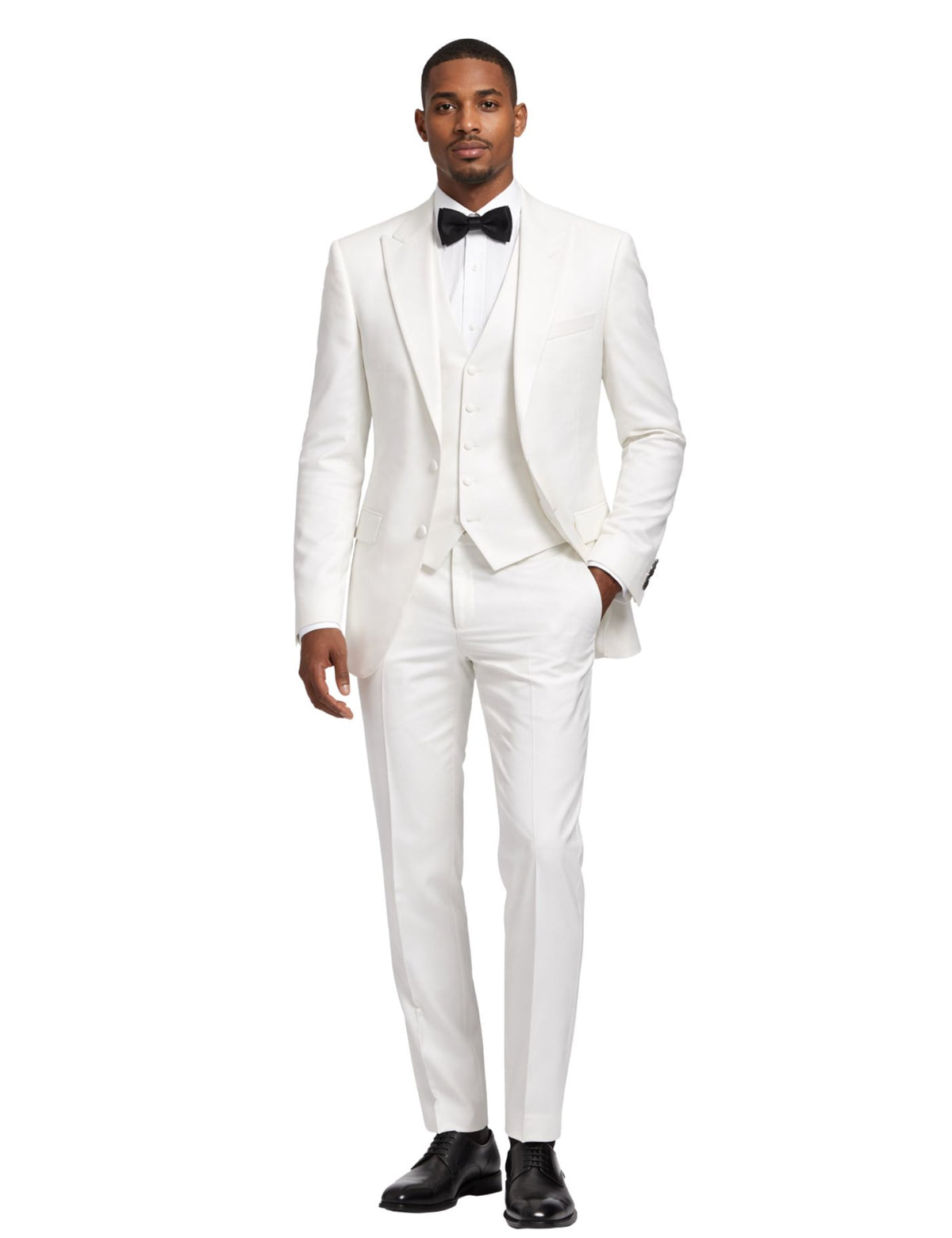 Piserro Men’s Three-Piece Suit + Bow tie.(FFF)