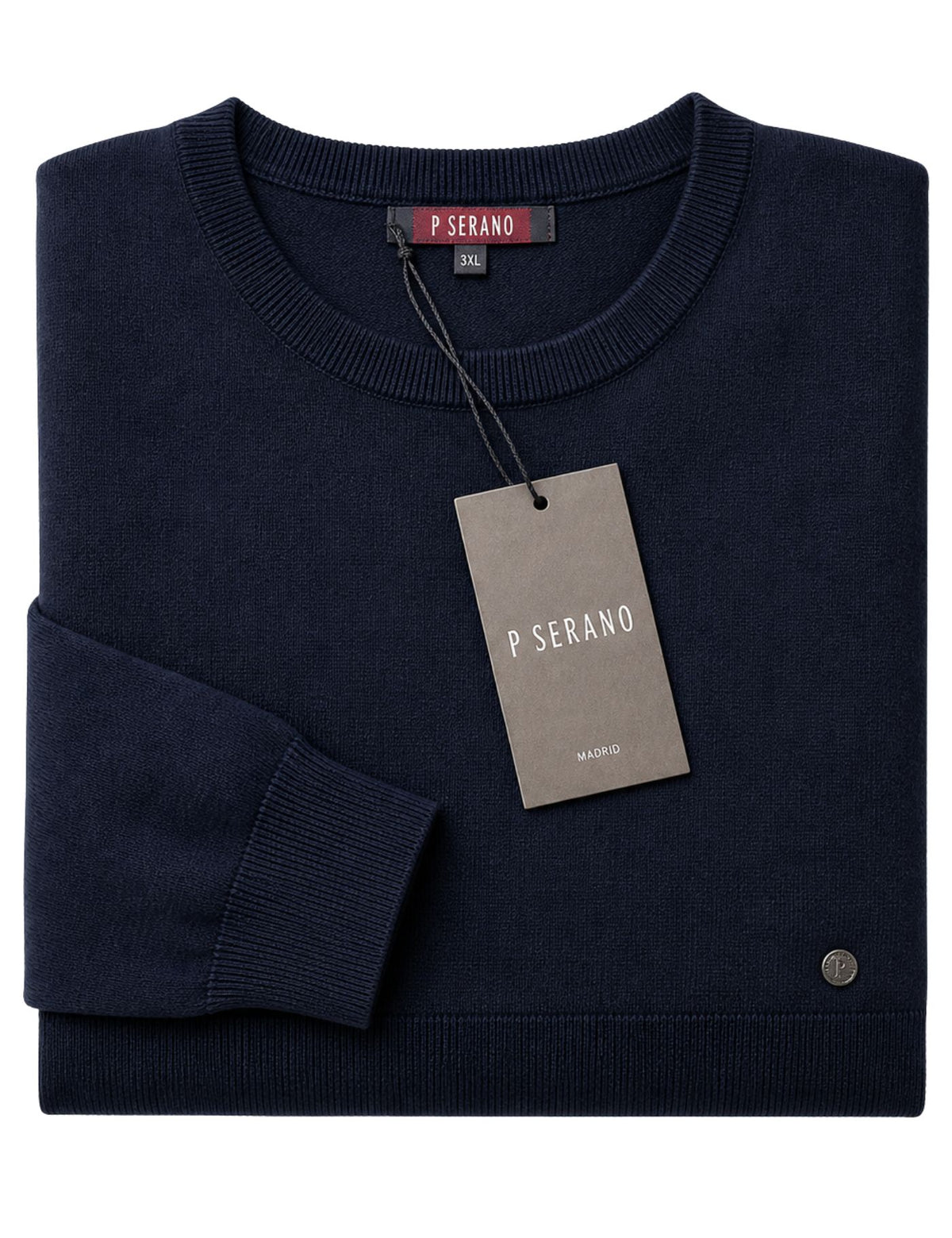 Piserro Textured Knit Long Sleeve Pollover.(FFF)